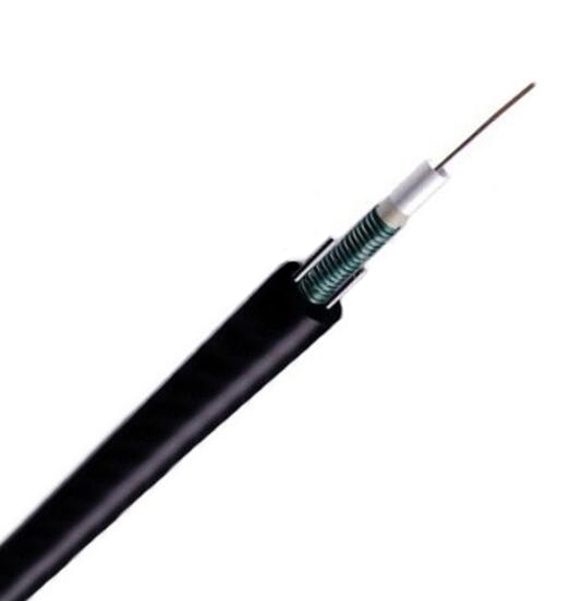Cabo externo de fibra óptica com blindagem única GYXTW